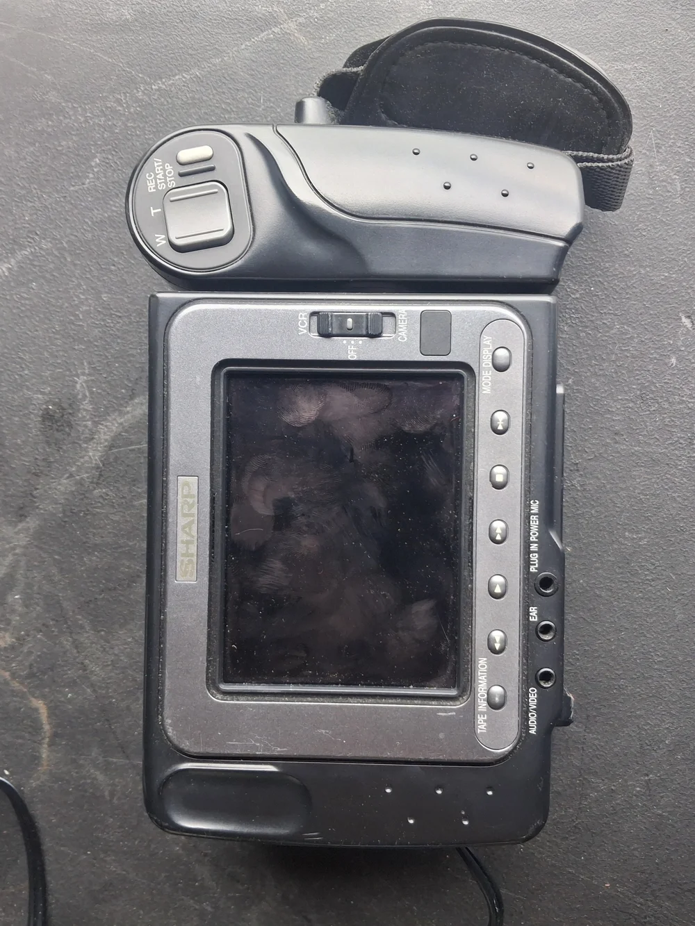 Sharp Viewcam Black Video Camera with Accessories